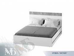 Инстайл Кровать 1,6м КР-04 BTS BTS МФ - фото 1