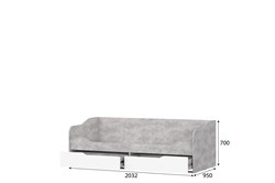 Грей Кровать-диван с ящиками СВ  - фото 3