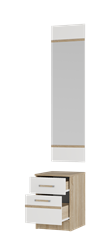 Сакура Тумба с зеркалом СЗ-01 BTS BTS МФ - фото 3