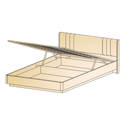 Грейс Кровать КР-4014-В Лером Лером МФ - фото 1