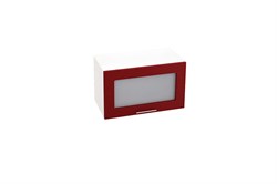 Валерия Шкаф верхний газовка со стеклом ШВГС 600 СМ Сурская Мебель МФ - фото 11