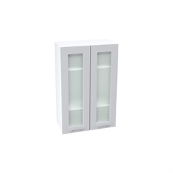 Валерия Шкаф верхний высокий со стеклом ШВС 609 СМ Сурская Мебель МФ - фото 1