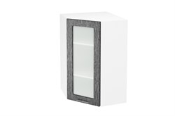 Валерия Шкаф верхний высокий угловой со стеклом ШВУС 599 СМ Сурская Мебель МФ - фото 15