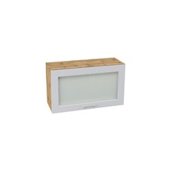 Валерия Шкаф верхний высокий газовка со стеклом ШВГС 809 СМ Сурская Мебель МФ - фото 3