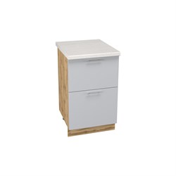 Валерия Шкаф нижний с ящиками ШНЯ 502 СМ Сурская Мебель МФ - фото 3