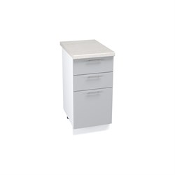 Валерия Шкаф нижний с ящиками ШНЯ 403 СМ Сурская Мебель МФ - фото 1