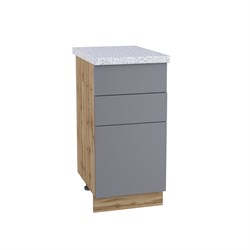 Валерия Шкаф нижний с ящиками ШНЯ 403 СМ Сурская Мебель МФ - фото 27