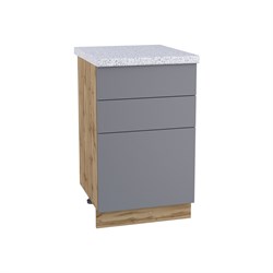 Валерия Шкаф нижний с ящиками ШНЯ 503 СМ Сурская Мебель МФ - фото 27