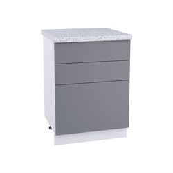 Валерия Шкаф нижний с ящиками ШНЯ 603 СМ Сурская Мебель МФ - фото 25