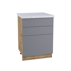 Валерия Шкаф нижний с ящиками ШНЯ 603 СМ Сурская Мебель МФ - фото 27