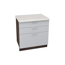 Валерия Шкаф нижний с ящиками ШНЯ 803 СМ Сурская Мебель МФ - фото 4