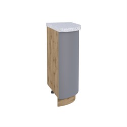 Валерия Шкаф нижний радиусный ШНТ 300S СМ Сурская Мебель МФ - фото 15