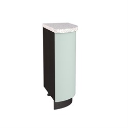 Валерия Шкаф нижний радиусный ШНТ 300S СМ Сурская Мебель МФ - фото 18