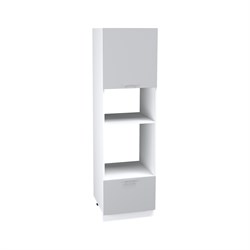 Валерия Шкаф пенал высокий с ящиком ШП 606МН СМ Сурская Мебель МФ - фото 1