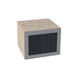 Глетчер Шкаф верхний высокий газовка со стеклом ШВГС 619 СМ Сурская Мебель МФ - фото 2