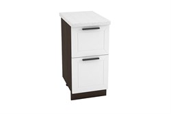 Глетчер Шкаф нижний с ящиками ШНЯ 402 СМ Сурская Мебель МФ - фото 2