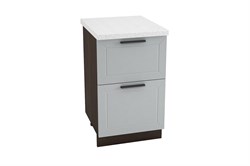 Глетчер Шкаф нижний с ящиками ШНЯ 502 СМ Сурская Мебель МФ - фото 5