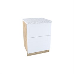 Глетчер Шкаф нижний с ящиками ШНЯ 602 СМ Сурская Мебель МФ - фото 3