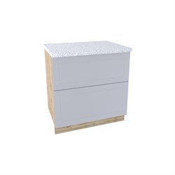 Глетчер Шкаф нижний с ящиками ШНЯ 802 СМ Сурская Мебель МФ - фото 6