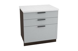 Глетчер Шкаф нижний с ящиками ШНЯ 803 СМ Сурская Мебель МФ - фото 5