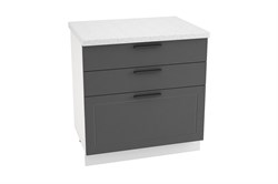 Глетчер Шкаф нижний с ящиками ШНЯ 803 СМ Сурская Мебель МФ - фото 7