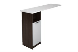 Глетчер Шкаф нижний барный высокий с нишей ШН 407 СМ Сурская Мебель МФ - фото 4