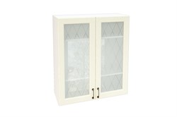 Ницца Шкаф верхний высокий со стеклом ШВС 809 СМ Сурская Мебель МФ - фото 5