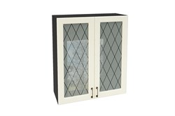 Ницца Шкаф верхний высокий со стеклом ШВС 809 СМ Сурская Мебель МФ - фото 6