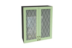 Ницца Шкаф верхний высокий со стеклом ШВС 809 СМ Сурская Мебель МФ - фото 8