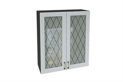 Ницца Шкаф верхний высокий со стеклом ШВС 809 СМ Сурская Мебель МФ - фото 10