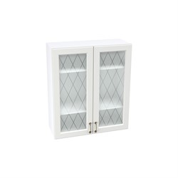 Ницца Шкаф верхний высокий со стеклом ШВС 809 СМ Сурская Мебель МФ - фото 11