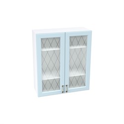 Ницца Шкаф верхний высокий со стеклом ШВС 809 СМ Сурская Мебель МФ - фото 18