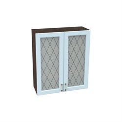 Ницца Шкаф верхний высокий со стеклом ШВС 809 СМ Сурская Мебель МФ - фото 19