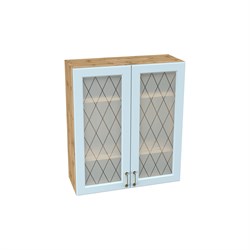 Ницца Шкаф верхний высокий со стеклом ШВС 809 СМ Сурская Мебель МФ - фото 20