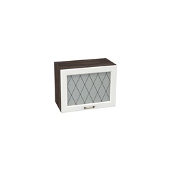 Ницца Шкаф верхний высокий газовка со стеклом ШВГС 609 СМ Сурская Мебель МФ - фото 8