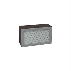 Ницца Шкаф верхний высокий газовка со стеклом ШВГС 809 СМ Сурская Мебель МФ - фото 10