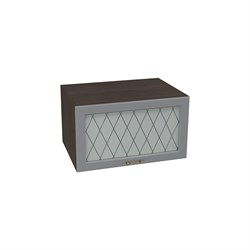 Ницца Шкаф верхний высокий газовка со стеклом ШВГС 819 СМ Сурская Мебель МФ - фото 10