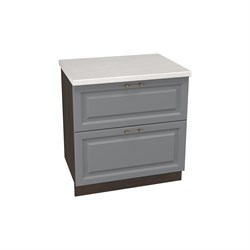 Ницца Шкаф нижний с ящиками ШНЯ 802 СМ Сурская Мебель МФ - фото 16