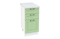 Ницца Шкаф нижний с ящиками ШНЯ 403 СМ Сурская Мебель МФ - фото 7