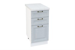 Ницца Шкаф нижний с ящиками ШНЯ 403 СМ Сурская Мебель МФ - фото 9