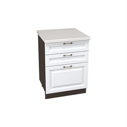 Ницца Шкаф нижний с ящиками ШНЯ 603 СМ Сурская Мебель МФ - фото 2