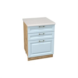 Ницца Шкаф нижний с ящиками ШНЯ 603 СМ Сурская Мебель МФ - фото 21