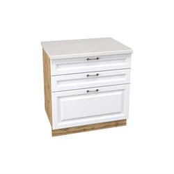 Ницца Шкаф нижний с ящиками ШНЯ 803 СМ Сурская Мебель МФ - фото 3