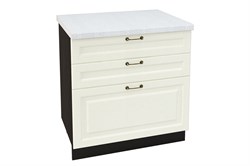 Ницца Шкаф нижний с ящиками ШНЯ 803 СМ Сурская Мебель МФ - фото 6