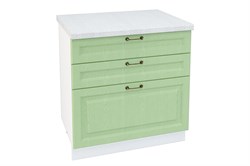 Ницца Шкаф нижний с ящиками ШНЯ 803 СМ Сурская Мебель МФ - фото 7