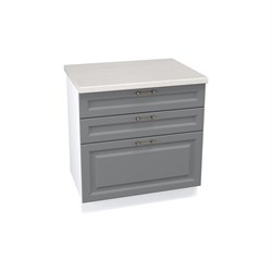 Ницца Шкаф нижний с ящиками ШНЯ 803 СМ Сурская Мебель МФ - фото 15