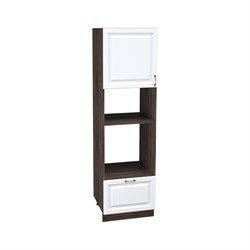 Ницца Шкаф пенал с ящиком ШП 606М СМ Сурская Мебель МФ - фото 4