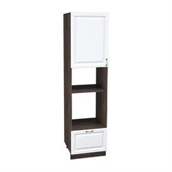 Ницца Шкаф пенал высокий с ящиком ШП 606МН СМ Сурская Мебель МФ - фото 4