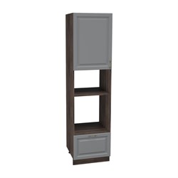 Ницца Шкаф пенал высокий с ящиком ШП 606МН СМ Сурская Мебель МФ - фото 18