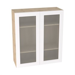 Ницца Royal Шкаф верхний высокий со стеклом ШВС 809 СМ Сурская Мебель МФ - фото 3